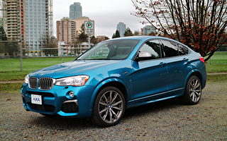 车评：X与M的融合体 2017 BMW X4 M40i