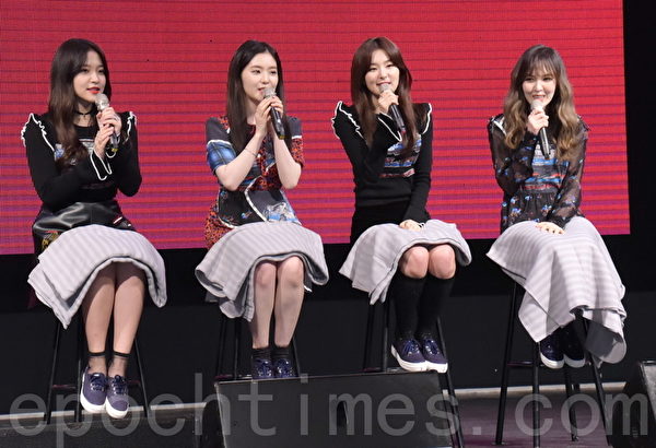韓國女團Red Velvet首度單獨訪台