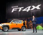 丰田小型SUV概念车FT-4X。 (戴兵/大纪元)