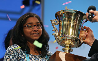 全美拼字大赛 印度裔女孩击败群雄夺冠