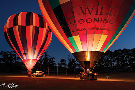  乘坐热气球看日出，是每个人一生都该享受的一次经历（Go Wild提供）