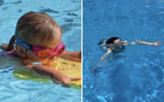 美5岁女孩 泳池勇救溺水妈妈