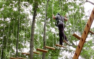 布朗士动物园 新推高空攀爬和滑索项目