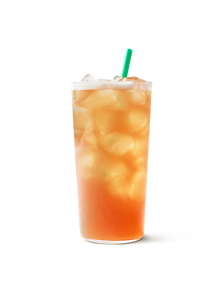 大纪元美食家灵犀点评：桃子白茶有一点淡淡的甜味，茶味与水果的味道感觉融合的比较好，基本上是一半一半，茶味和水果味都不是特别浓，比较柔和。（图片由Starbucks 提供） 