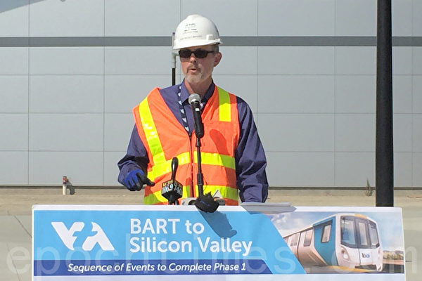 灣區捷運BART明年6月到硅谷 連接VTA加州火車