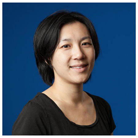 Google研究團隊産品經理、醫學博士彭浩怡(Lily Peng)分享機器學習在檢測糖尿病視網膜病變，與淋巴結中的乳腺癌轉移瘤臨床應用實例 。（Google提供）