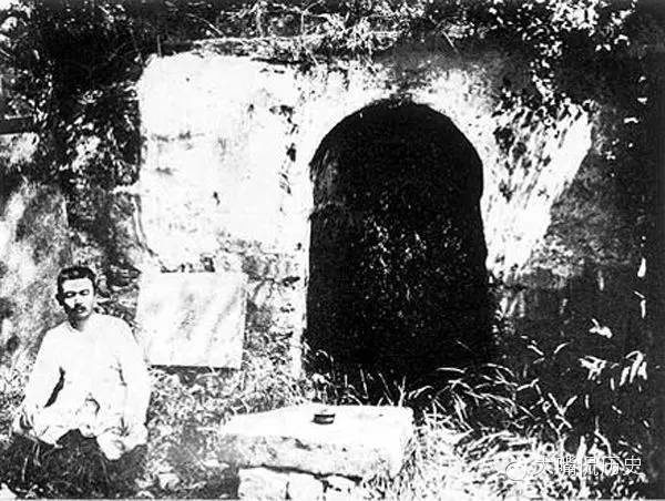 少林寺面壁洞。（公有領域）