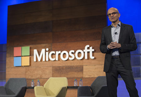 微软执行长纳德拉。（Stephen Brashear/Getty Images）