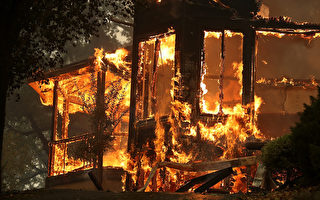 組圖：大火焚燒加州著名酒鄉 17死180失蹤
