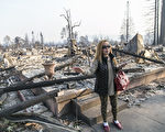 家园受大火肆虐变废墟 北加州华人渴望重建