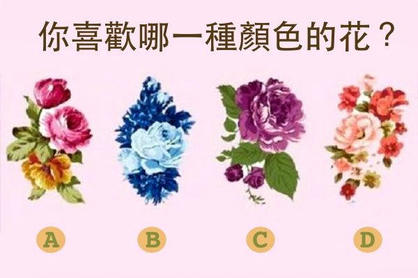 四種花你喜歡哪一種？（大紀元製圖）