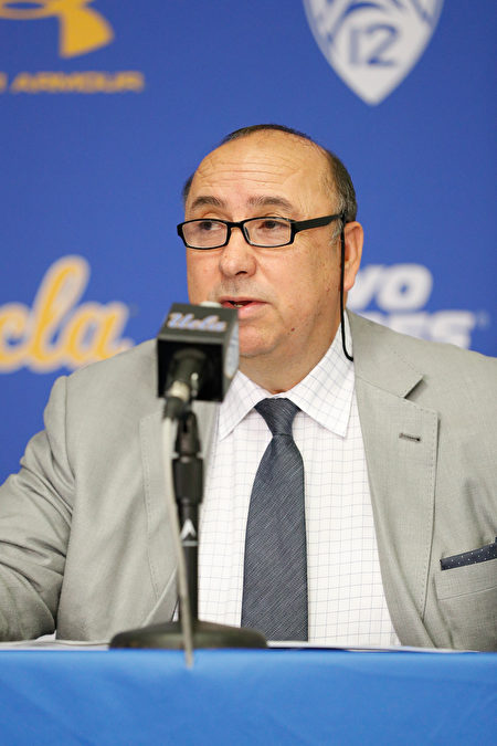 UCLA體育指導Dan Guerrero。（Josh Lefkowitz/Getty Images）