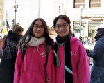 芝加哥感恩节游行 义务精神触动华人学生