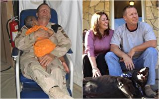 美國軍士與伊拉克女孩 一張戰爭照片重建美國精神