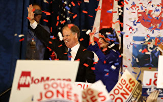 美阿拉巴馬州特別選舉 民主黨人瓊斯勝選