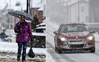 雪中駕車見99歲老婦獨行 好心媽媽立即停車救人