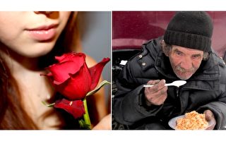 乞丐與玫瑰的故事 感動人心