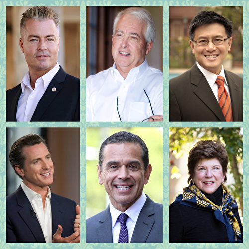 這六人中誰將成為下任加州州長？