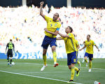 世界盃F組：瑞典1比0小勝韓國