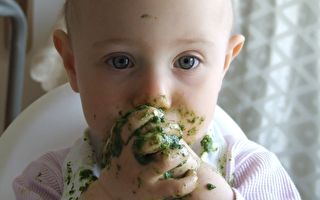 第一次品嘗蔬菜 寶寶露出厭世「菜」表情