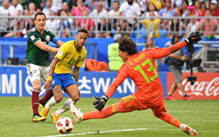 巴西2:0輕取墨西哥 連續7屆打進八強