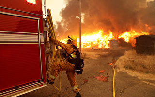 加州17处山火仍在烧 至少8人丧生
