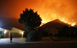 橙县森林公园发生大火 万人被疏散