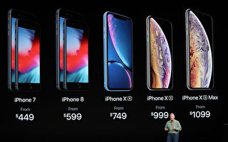 蘋果新品發布會 iPhone Xs和iPhone XR亮相