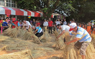 詔安客家文化節 捆稻草比賽 重溫早期農村生活