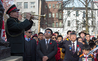国殇日 温哥华华埠纪念退伍军人与先驱