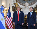 阿根廷總統會晤川普 感謝美國給予巨大支持