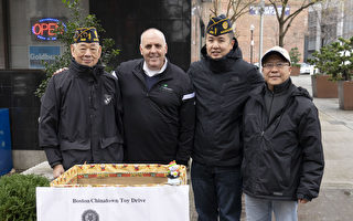 华裔退伍军人会吁捐玩具做公益