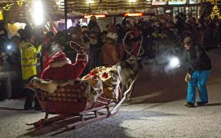 組圖：聖誕老人駕雪橇動身 為全球孩子送禮
