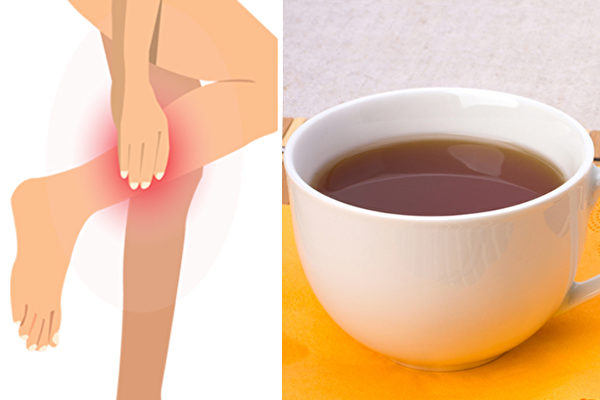 在中医看来，抽筋原因多是因为气血不能濡养筋肉，可通过茶饮调养。