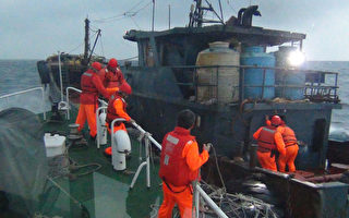 大陸油料補給船越界 台灣澎湖海巡查扣重罰