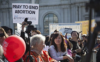 态度大转变 民调显示更多美国人反对堕胎
