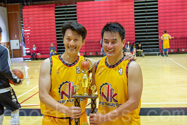 硅谷华人篮球协会总冠军赛 时隔两年 NK再夺魁