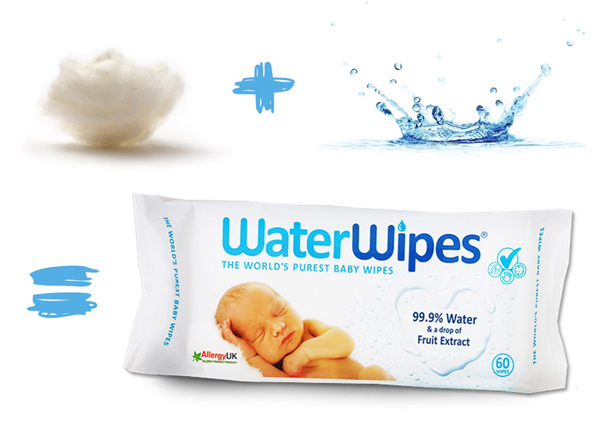最纯净的婴儿湿巾WaterWipes