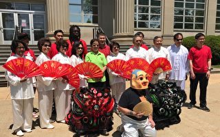 孟華中文學校參加亞太裔文化節慶祝活動