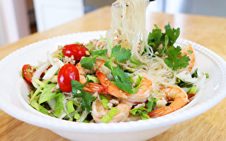 【美食天堂】泰式蝦粉絲沙拉 |夏日必吃家常菜|