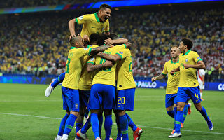 美洲杯：巴西大胜秘鲁晋级 为阿根廷助攻