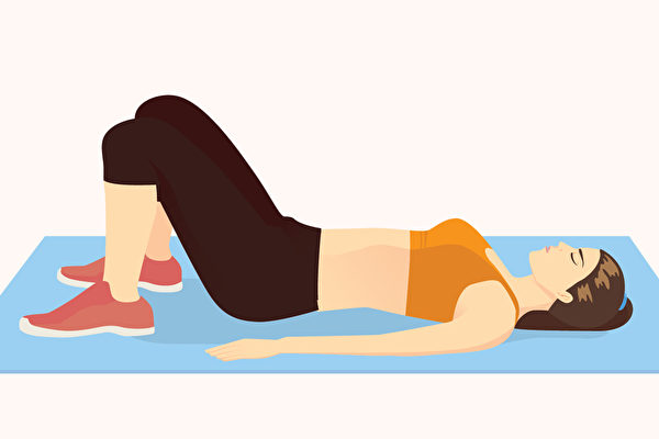 腹式呼吸不僅能運動到身體最大的呼吸肌群「橫隔膜」，還能助眠。(Shutterstock)