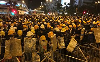 11.5万人沙田反送中 和平游行遇暴力清场