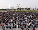 組圖：8.22香港中學生集會反送中