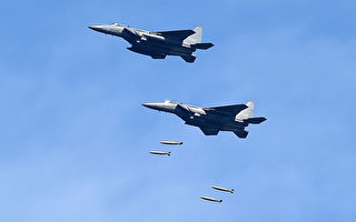 朝鲜实弹轰炸韩国F-15K战机模型 挑衅升级