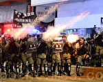 組圖：市民抗議禁蒙面法 警發射多枚催淚彈