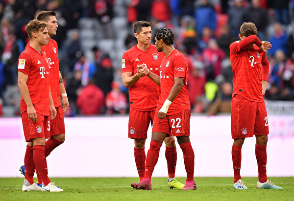 德甲联赛第7轮 拜仁在主场遭遇赛季首败