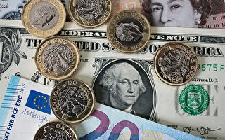 【貨幣市場】 經濟數據強勁 美元對歐元英鎊升值