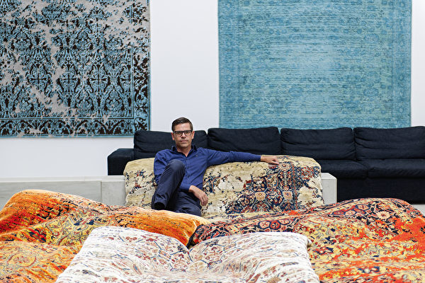 Jan Kath，过去25年来全球最传奇的地毯设计师之一。他设计的地毯享誉全球，包括纽约、柏林、温哥华、多伦多等多个城市。（Jan Kath提供）