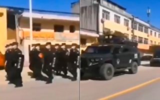 视频：军人喊口号巡逻 湖北籍专用厕所出现